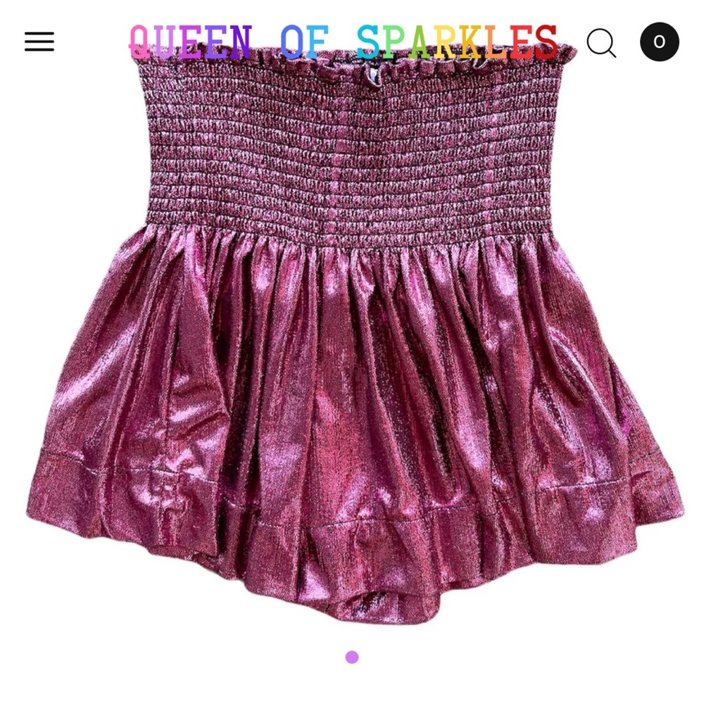 Queen of Sparkles swing shorts XS